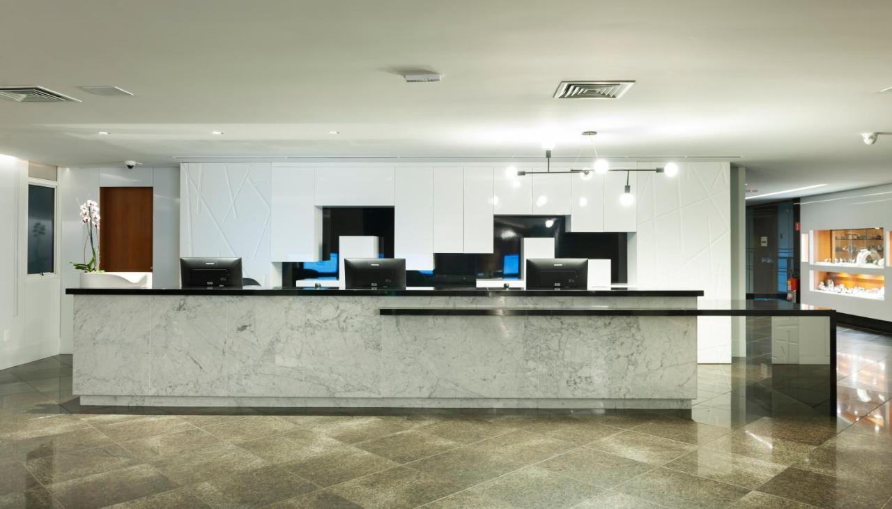 Hotel Senac Ilha Do Boi Vitória Buitenkant foto Reception desk at the hotel